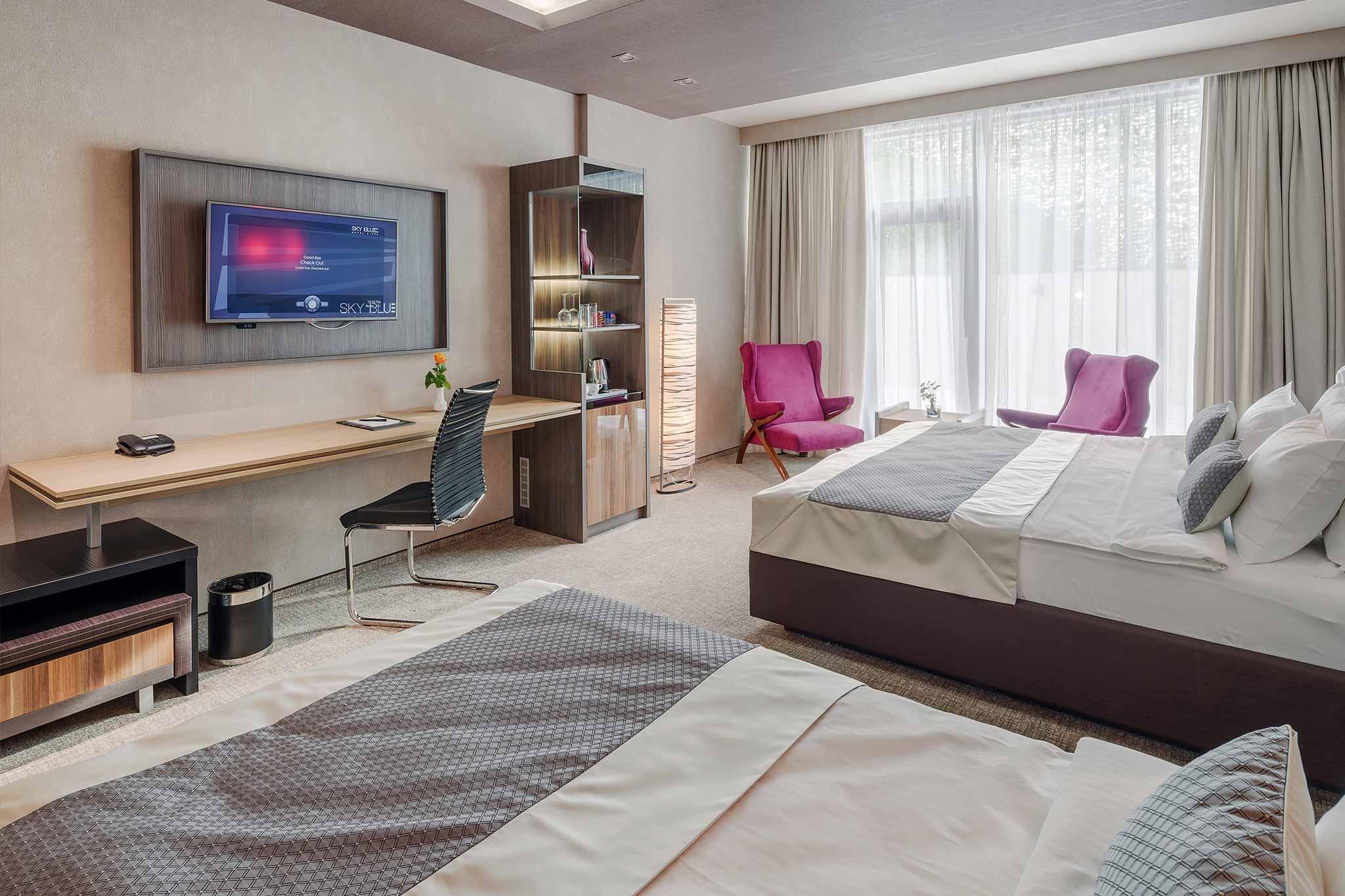 Sky Blue Hotel & Spa Paulesti  ภายนอก รูปภาพ
