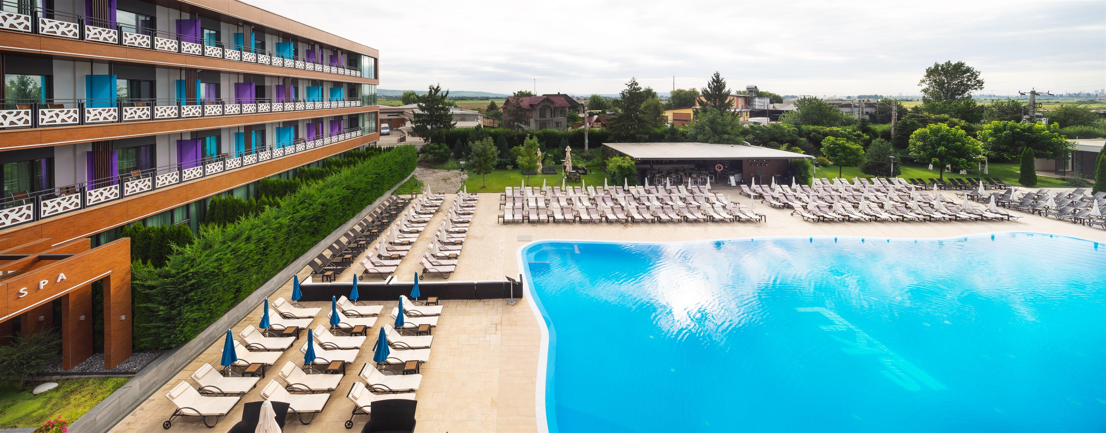 Sky Blue Hotel & Spa Paulesti  ภายนอก รูปภาพ